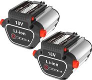 SWAREY Gardena 2-delige set 18V 2500mAh lithium-ion accu's voor Gardena gereedschap BLi-18 9839-20 9840-20, Telescopische grastrimmer TCS Li-18/20 (8866-20), Accu-grastrimmer EasyCut Li-18/23 R (9823-20)