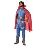 Rubies Officiële Marvel Dr Strange in the Multiverse of Madness Dr Strange Deluxe herenkostuum, volwassen verkleedkleding - X-Large Halloween Halloween