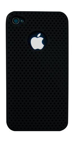 Ideus HOUSEPINIP4BK - Mobiele telefoon behuizing - Zwart - Apple iPhone 4