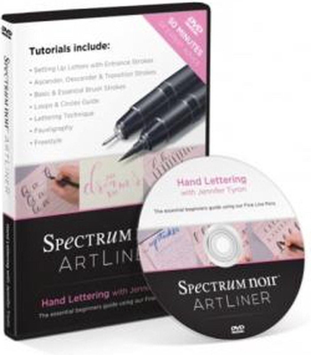 Spectrum Noir Artliner Handlettering Dvd