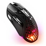 SteelSeries Aerox 5 Wireless - Gaming Muis - Ultralicht 74g - Bluetooth & 2.4GHz Draadloos - RGB