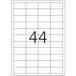 HERMA Premium - Papier - mat - permanent zelf-klevend - wit - 48.3 x 25.4 mm 1100 etiket(ten)