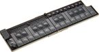 KORG nanoKEY FOLD Ultra-draagbaar, opvouwbaar MIDI-keyboard met 25 toetsen, Sand Beige