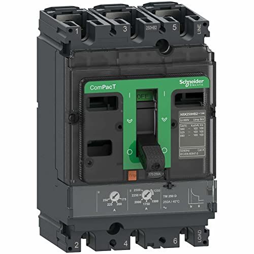 Schneider Electric NSX100HB1 - 80A 3-Pole Circuit Breaker