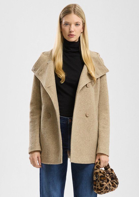 QS s.Oliver QS Outdoor-Jacke Zandsteen Maat M