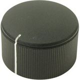 Cliff FC7253 FC7253 Bouton rotatif Noir (Ø x h) 25 mm x 15 mm 1 pièce(s)