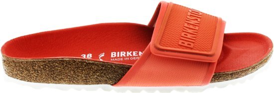 Birkenstock Tema Smal Sport Tech Dames Slippers - Coral - Maat 41