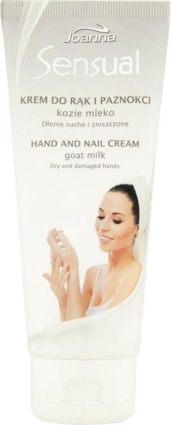 Sensuele crème voor droge en beschadigde handen Geitenmelk 100g