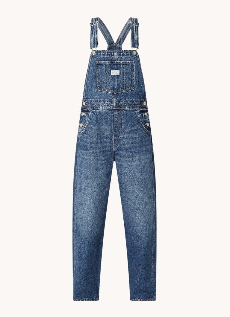 Levi's Hopefully High Denim Overalls with Logo