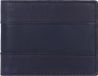 FOSSIL Everett Bifold Flip ID Kaarthoes Insignia Blue Leer Heren