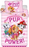 Paw Patrol dekbedovertrek Pup Power 140 x 200 cm - 70 x 90 cm (polyester)
