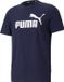 Puma T-shirt ESS LOGO TEE Heren XS Blauw/Wit