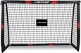 Dunlop Voetbaldoel - Voetbal Goal 180 x 120 x 60 cm - Zwart/Rood
