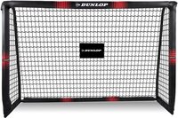 Dunlop Voetbaldoel - Voetbal Goal 180 x 120 x 60 cm - Zwart/Rood