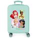 Disney Princess kinderkoffer, stijf, combinatieslot aan de zijkant, 4 wielen, handbagage van ABS, een stijf en licht materiaal. Van Joumma Bags., De kleine zeemeermin, Eenheidsmaat, Koffer 55