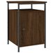 VidaXL Nachtkastjes 2 stuks 40x42x60 cm bewerkt hout bruin eikenkleur