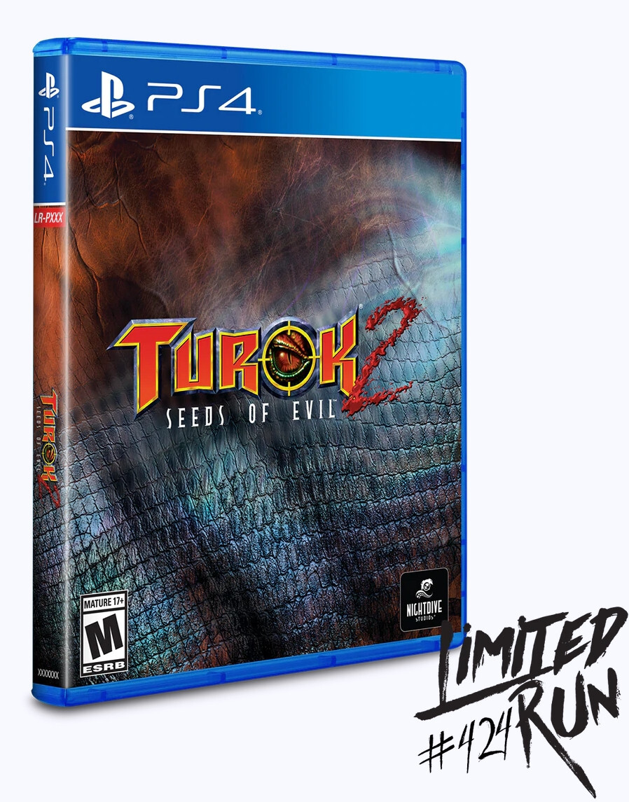 Limited Run Turok 2: Seeds of Evil Games) PlayStation 4