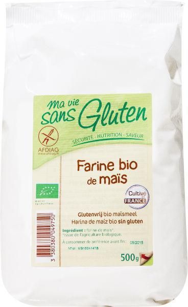 Maismeel bio - glutenvrij 500g