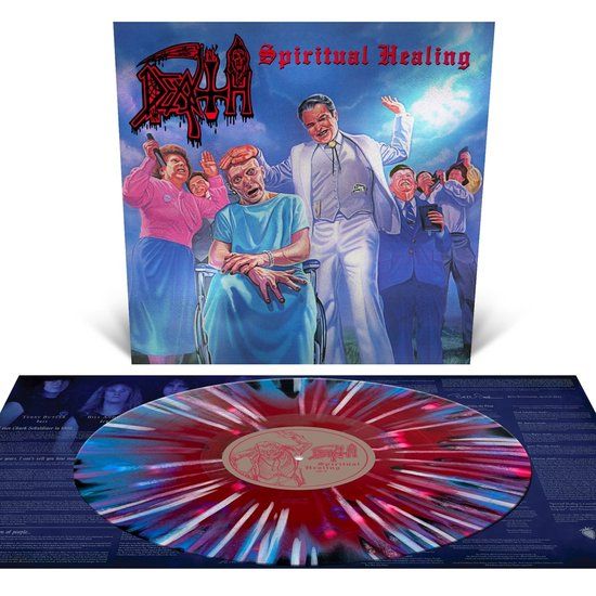 Spiritual Death - Spiritual Healing (Red Cyan Blue Spaltter Vinyl)