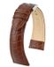 Hirsh Hirsch Horlogeband - Aristocrat Bruin - Leer - 20mm