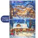 Grafika Puzzle 2 puzzles - Twilight Winter Village- Winter's Oasis - 500 à 999 pièces