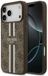 Étui adapté pour Apple iPhone 17 Pro Max - 4G Printed Stripes Hard Case Back Cover - Adapté pour MagSafe - Marron