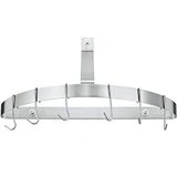 Cuisinart Chef's Classic Half-Cirkel Wandmontage Pot Rack, Geborsteld Roestvrij