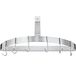 Cuisinart Chef's Classic Half-Cirkel Wandmontage Pot Rack, Geborsteld Roestvrij