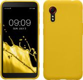 kwmobile telefoonhoesje geschikt voor Samsung Galaxy Xcover 5 - Hoesje voor smartphone - Back cover in stralend geel
