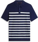 Tommy Hilfiger Pull en coton essentiel tricoté Desert Sky/ivory Petal Taille : L