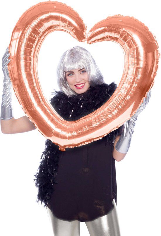 Folat Selfie Frame Hart Rose Gold - 10 cm