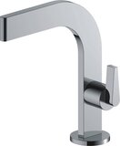 Saqu Iconic Flat Fonteinkraan - Chroom - Toiletkraan - Koudwaterkraan - WC Kraan