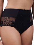 Chantelle - Majestic Taille Slip Zwart - maat 44