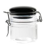 Glazen Delys-By-Verceral Glazen pot, zwart, 7,8