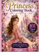 Princess Coloring Book: 101 Elegant Princess Coloring Pages
