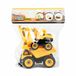 Toi Toys Bouwvoertuigen Kiepwagen en Bulldozer 27 x 29,5 cm Geel
