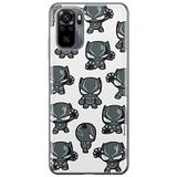 ERT GROUP mobiel telefoonhoesje voor Xiaomi REDMI NOTE 10/ 10S origineel en officieel erkend Marvel patroon Black Panther 016 aangepast aan de vorm van de mobiele telefoon, hoesje is gemaakt van TPU