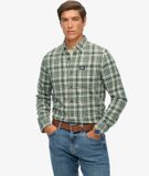 Superdry Katoenen Lumberjack Overhemd met Lange Mouwen Heren