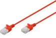 Digitus DK-1618-005S-R netwerkkabel Rood 0,5 m Cat6 U/UTP
