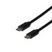 EFB-Elektronik EBUSBC-USB20CK.0,5 USB-kabel 0,5 m USB 2.0 USB C zwart