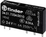 Finder 34.51.7.024.5000 Relais d'impression 24 V/DC 6 A 1x contact inverseur