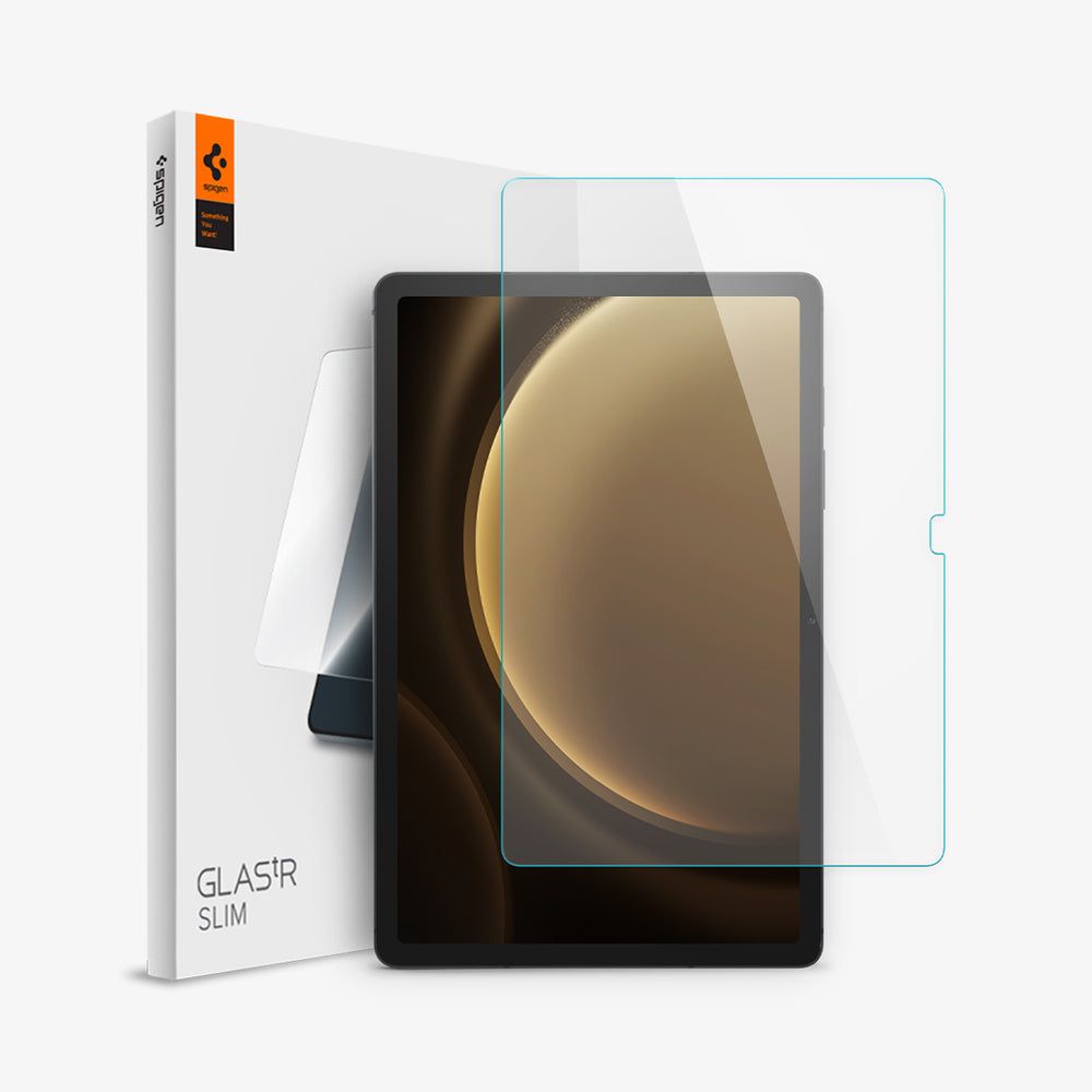 Spigen Glas.tR SLIM Screenprotector - Samsung Galaxy Tab S9 FE - Tempered Glass