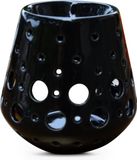 Zen' Arome - Wax melts / essentiële oliën brander - zwart - wax burner