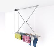 Foxydry Mini 152 cm plafond droogrek - handbediend - 11,5 m drooglengte - grijs