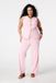 MS Mode Broek Straight leg pantalon Licht rose