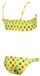 Arena maillot de bain bandeau 2 pièces pour filles Bandeau Allover vert doux multi
