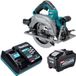 Makita HS 003 GT101 scie circulaire sans fil 40 V max. 190 mm sans balai + 1x batterie 5,0 Ah + chargeur
