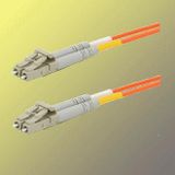 Optische patchkabel, duplex, LC-LC connector, 50/125 µm multimode vezel, 3 meter, OM2