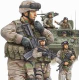 Trumpeter 1/35 Modern Us Army Armor Crewman En Infantry - Trp00424