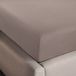 NOUS Kids katoenen hoeslaken ledikant 120x60 cm - taupe